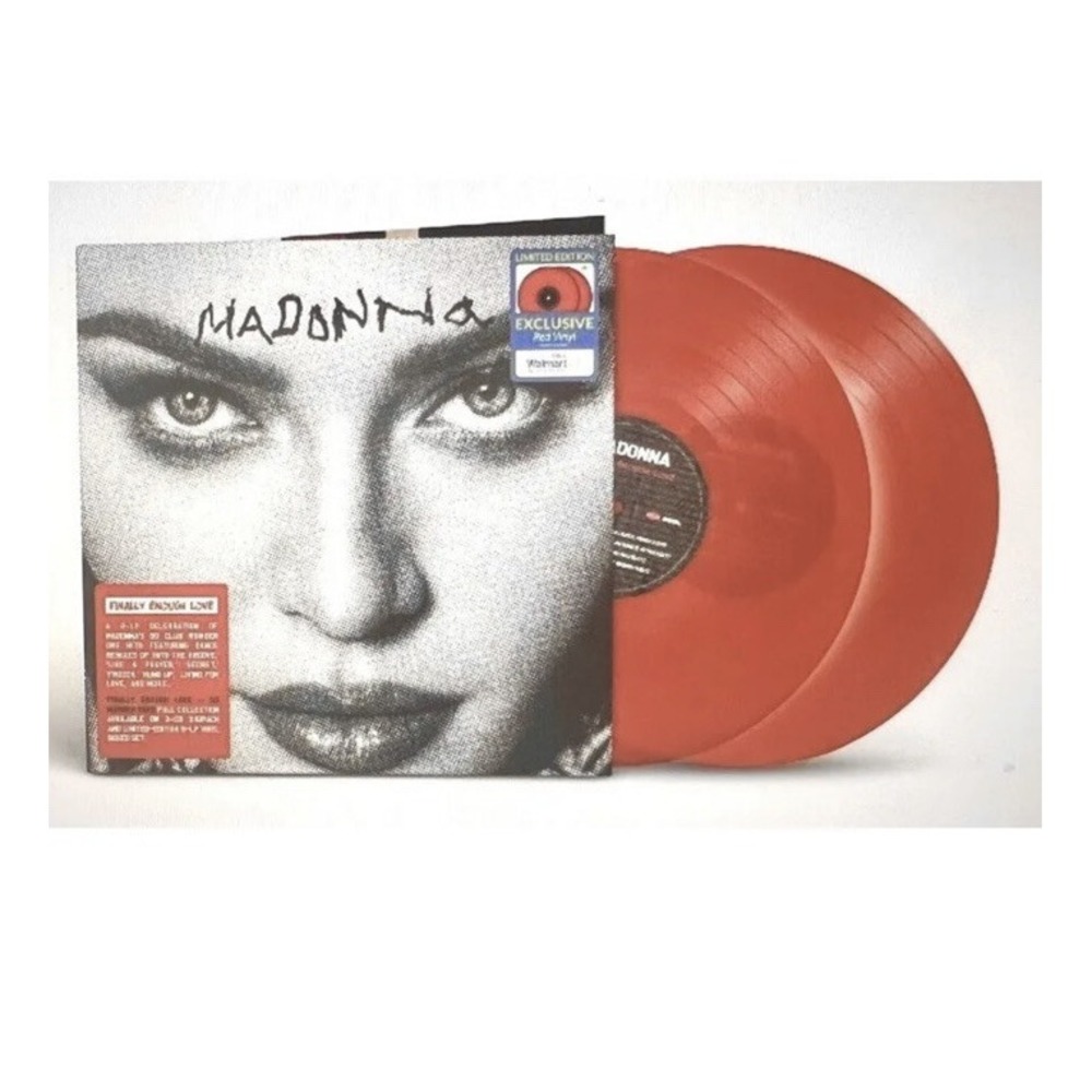 Madonna Finally Enough Love Walmart Exclusive Red‎ Vinyl New Sealed